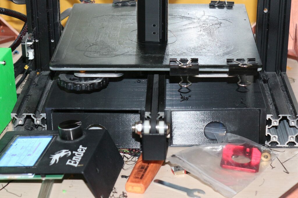 tiroirs imprimés en 3D